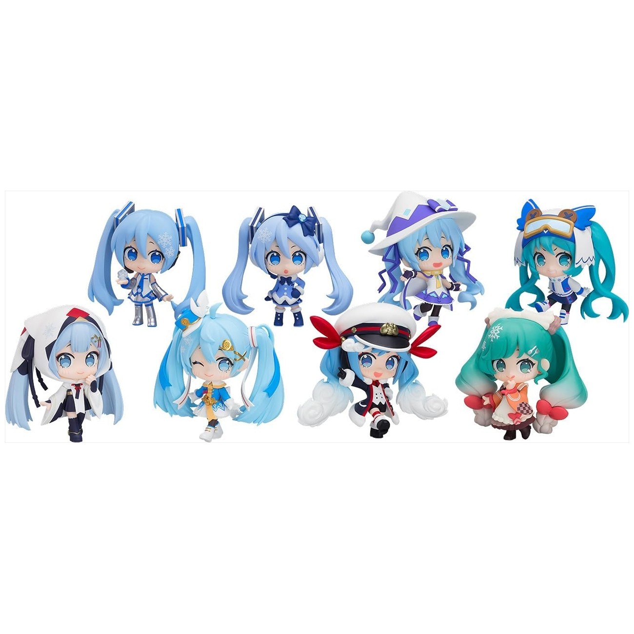 【全品P2倍★クーポン】【予約】 グッドスマイルカンパニー キャラクター・ボーカル・シリーズ01 初音ミク ブラインドボックスシリーズ 雪ミクオールスターズ フィギュアコレクション Vol.1 BOX 8個入り 【2027年2月発売予定】｜セプライ　店