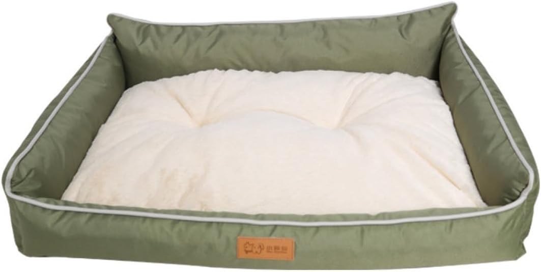 犬 猫 70*50cm ベッド 洗える 小型犬 ペットベッド ペットマット 猫ベッド 犬ベッド グリーン ペット用ベッド 中型犬 ペットソファー ペット用 クッション 多頭飼い 子犬 寝心地良い｜Septa Store