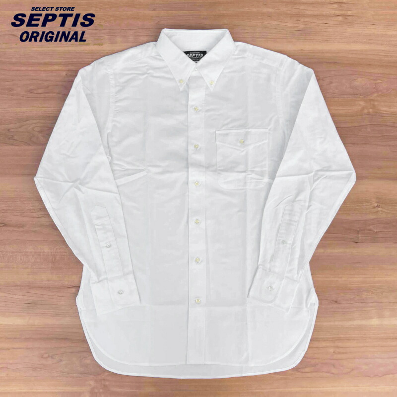【新品未使用】SEPTIS ボタンダウン プルオーバーシャツ SELECT STORE SEPTIS / SEPTIS ORIGINAL(セプティズオリジナル