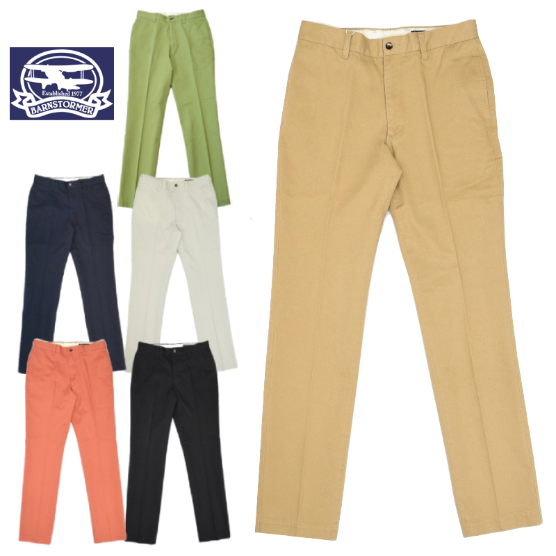 楽天市場】【6 COLORS】BARNSTORMER(バーンストーマー) CHINO PANTS