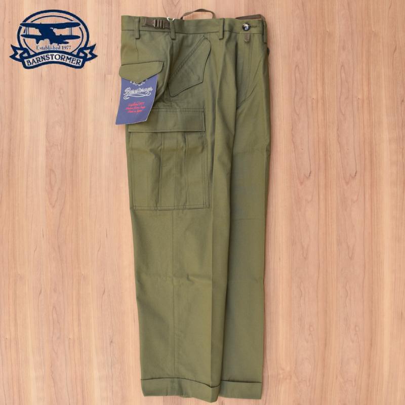 BARNSTORMER(バーンストーマー) 1323P DRESS OVER PANTS(ドレスオーバーパンツ) TYPE M-65(M65フィールドパンツタイプ)RIP STOP(リップストップ) OLIVE｜SELECT STORE SEPTIS