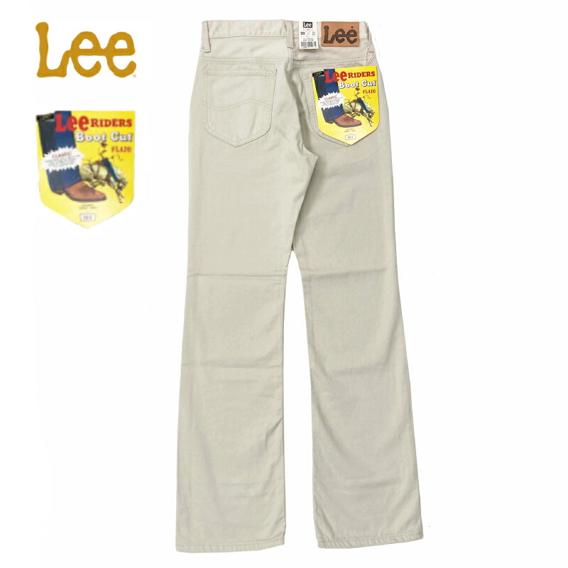 Lee(リー) 102 BOOT CUT WESTERNER PANTS(102 ブーツカット ウエスターナーパンツ) COTTON SATEEN(コットンサテン) SAND