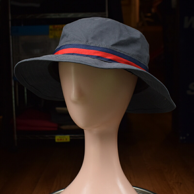 AU VRAI CHIC(オーブライシック) 【MADE IN SCOTLAND】NEW DESERT HAT(デザートハット) PORK PIE RIBBON HAT(ポークパイリボンハット) BRISBANE MOSS(ブリスベンモス) NAVY｜SELECT STORE SEPTIS