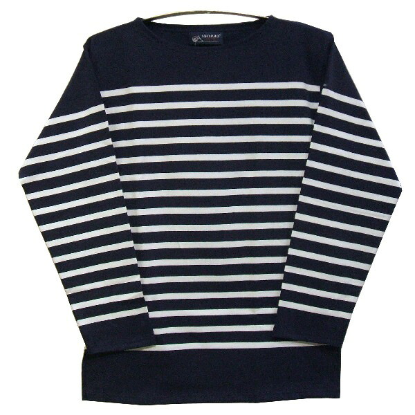 SAINT JAMES(セントジェームス)L/S BOATNECK SHIRTS(長袖ボートネックシャツ) NAVAL(ナヴァル) MARINE/NEIGE(NAVY/WHITE)｜SELECT STORE SEPTIS
