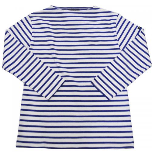 SAINT JAMES(セントジェームス) L/S BOATNECK BASQUE SHIRT(長袖ボートネックバスクシャツ) OUESSANT(ウエッソン) NEIGE/GITANE(WHITE/ROYAL BLUE) 正規代理店取扱品｜SELECT STORE SEPTIS