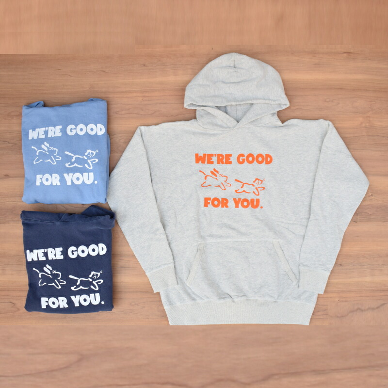 MIXTA(ミクスタ)【MADE IN U.S.A】PRINT SWEAT PARKA(アメリカ製プリントスウェットパーカー) WE'ARE GOOD|SELECT STORE SEPTIS