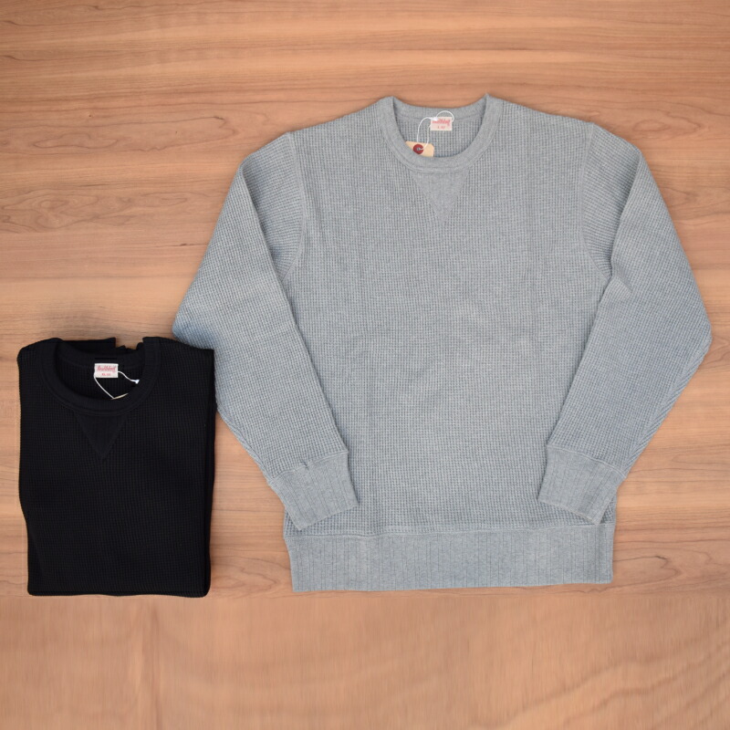 HEALTH KNIT(健全さ編み物) SUPER HEAVY WAFFLE CREWNECK SWEAT (スーパーヘヴィーワッフル クルーネックスウェット) #993