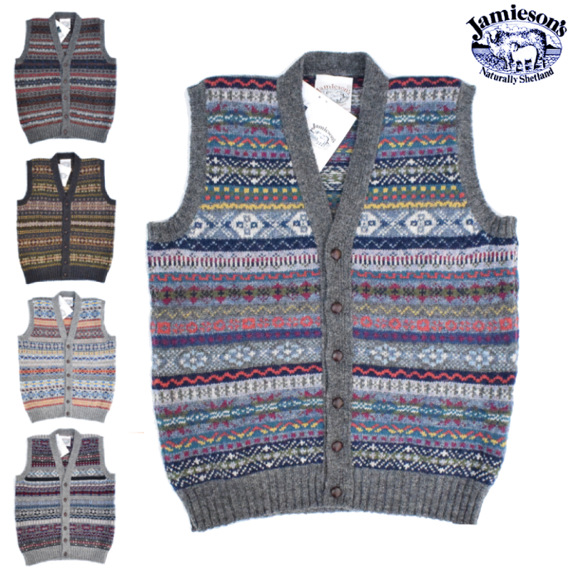 楽天市場】JAMIESON'S(ジャミーソンズ)【MADE IN ENGLAND】 FAIR ISLE