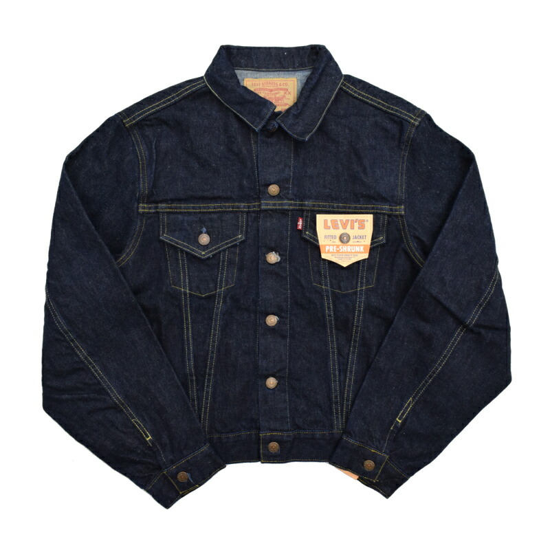 楽天市場】LEVI'S(リーバイス) 506 BLACK DENIM JACKET(506XX ブラック 