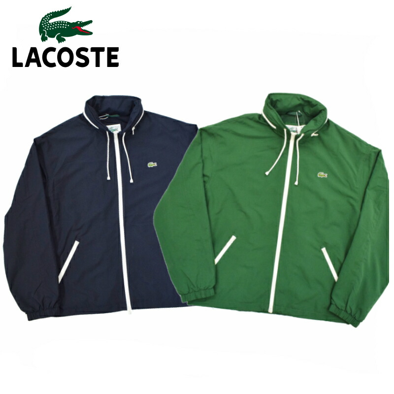 楽天市場】【2 COLOR】LACOSTE(ラコステ) ZIP BLOUSON / WINDBREAKER