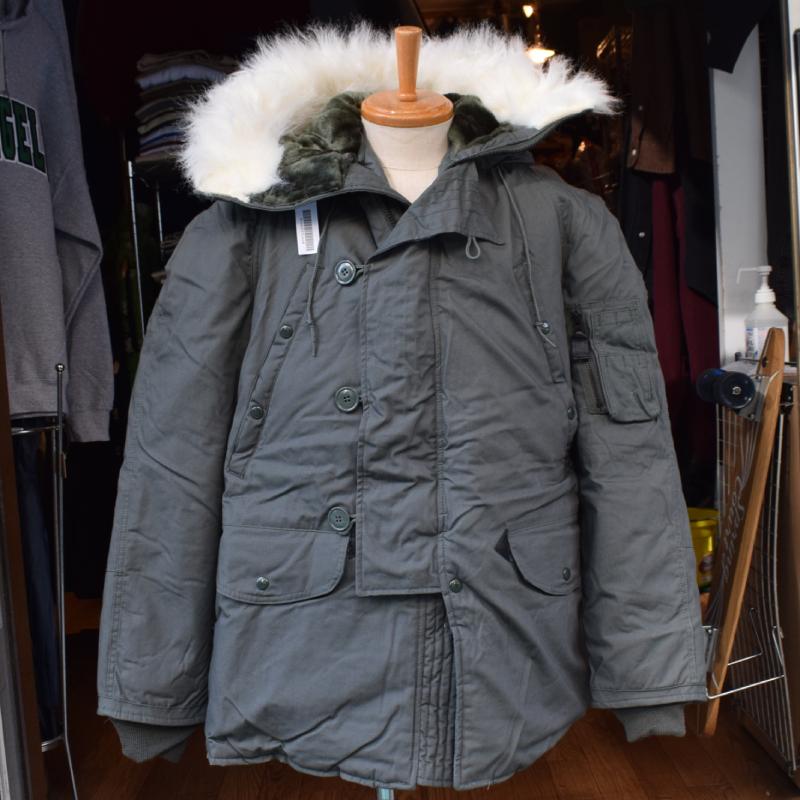 楽天市場】米軍 N-3B フライトジャケット 80年代 デッドストック