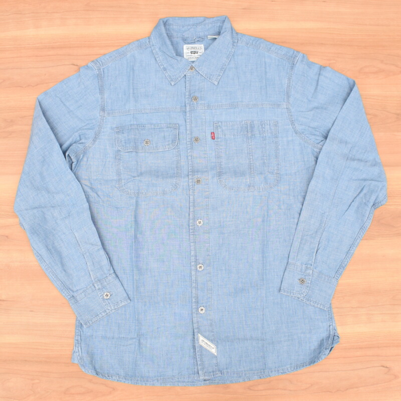 LEVI\u0027S(リーヴァイズジーンズ) CHAMBRAY WORKSHIRTS (シャンブレーワークシャツ) \
