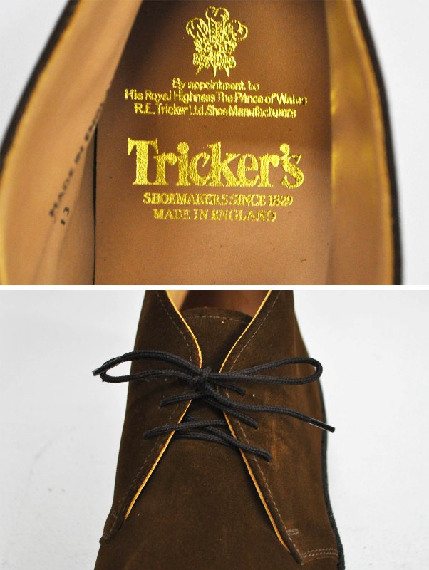 Tricker's トリッカーズ チャッカブーツ 7.5(25.5〜26相当) 直営店 icqn.de