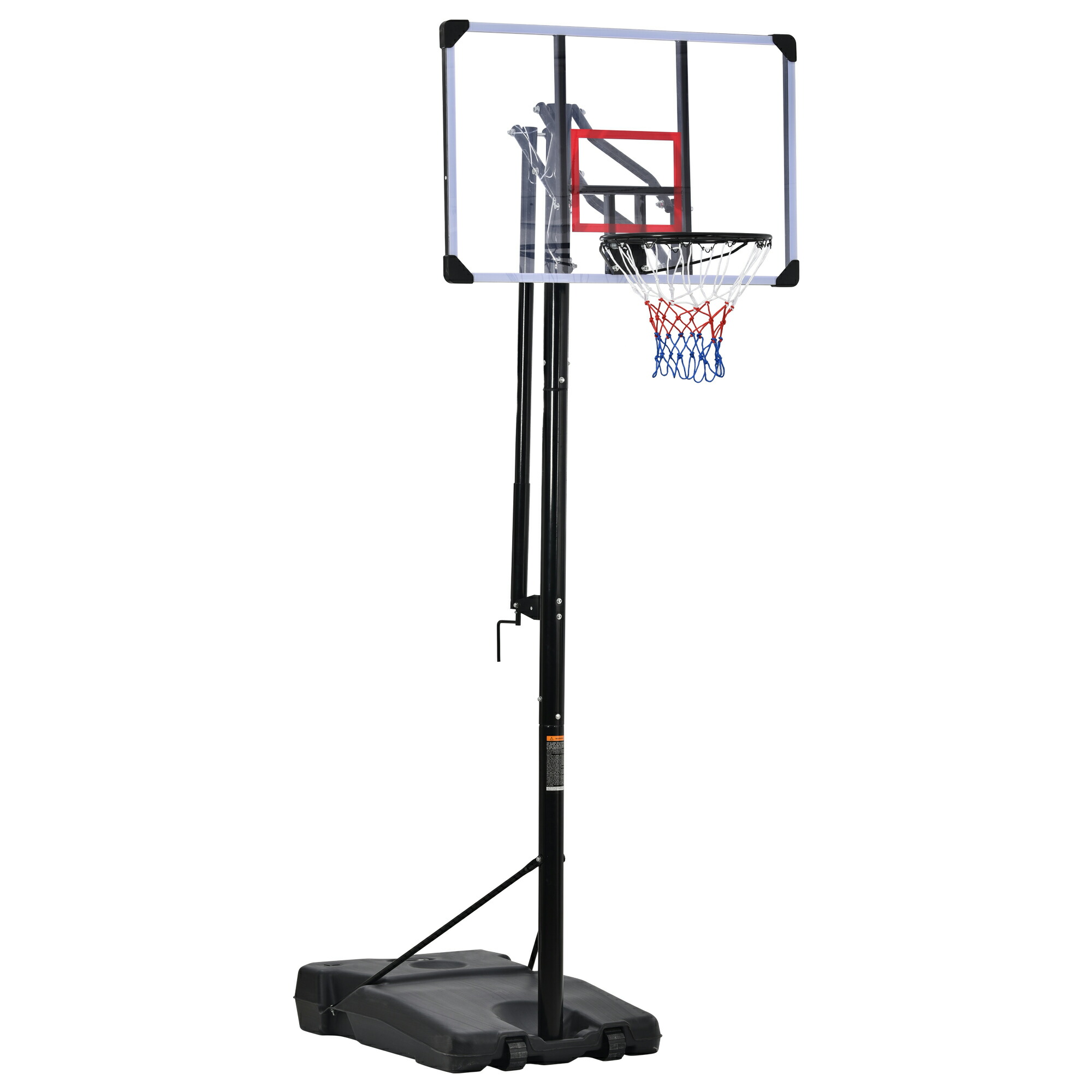 楽天市場】バスケットゴール ハンドルを回すだけの簡単高さ調節 公式