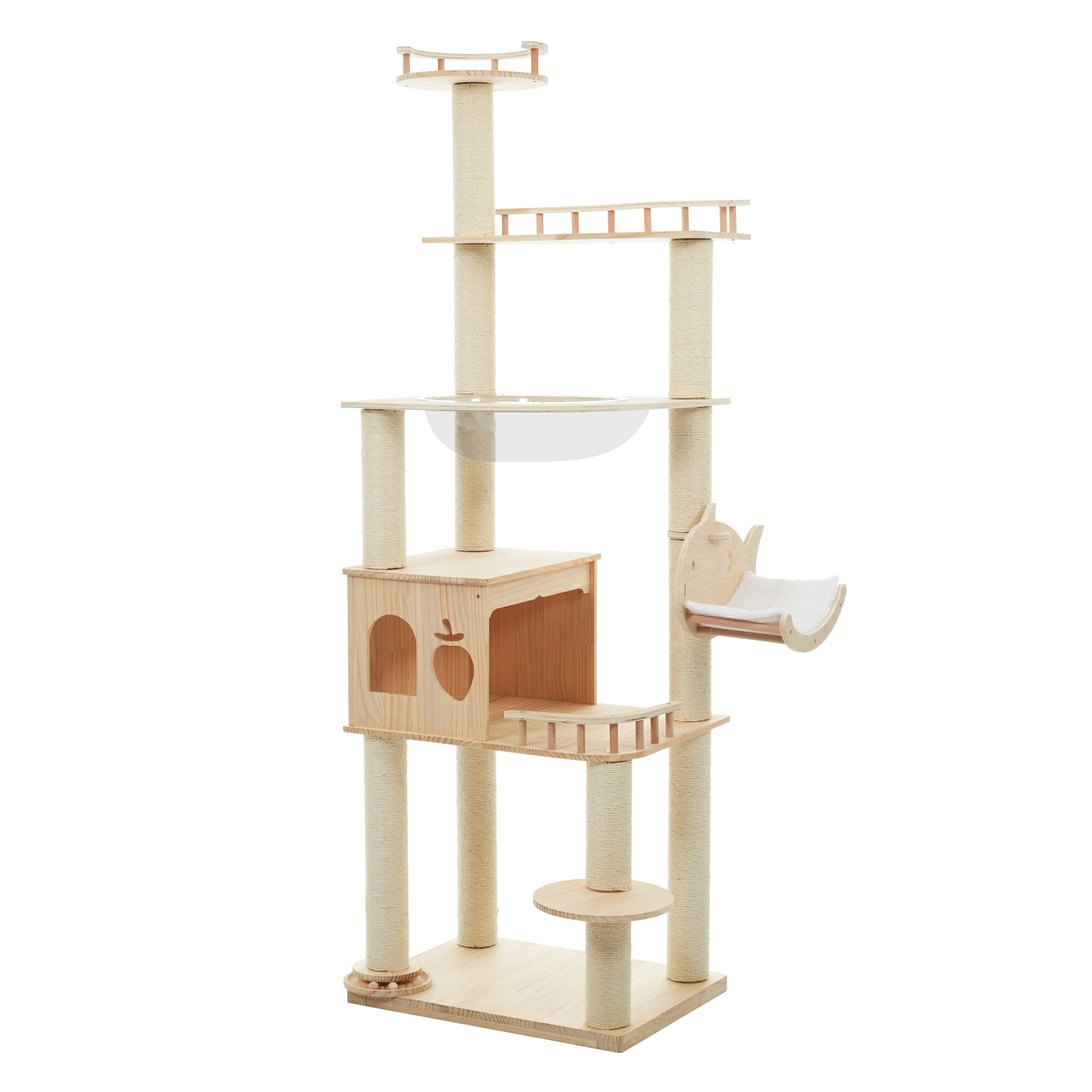 キャットタワー  猫楼閣  キャットツリー   取り付け 多頭飼い 恒星船 猫楼閣  売り上げ高くだり腹し分かりやすい  爪とぎ極点  木製 好いたらしい 子 インテリア・寝具・収納-押入れ収納-収納家具