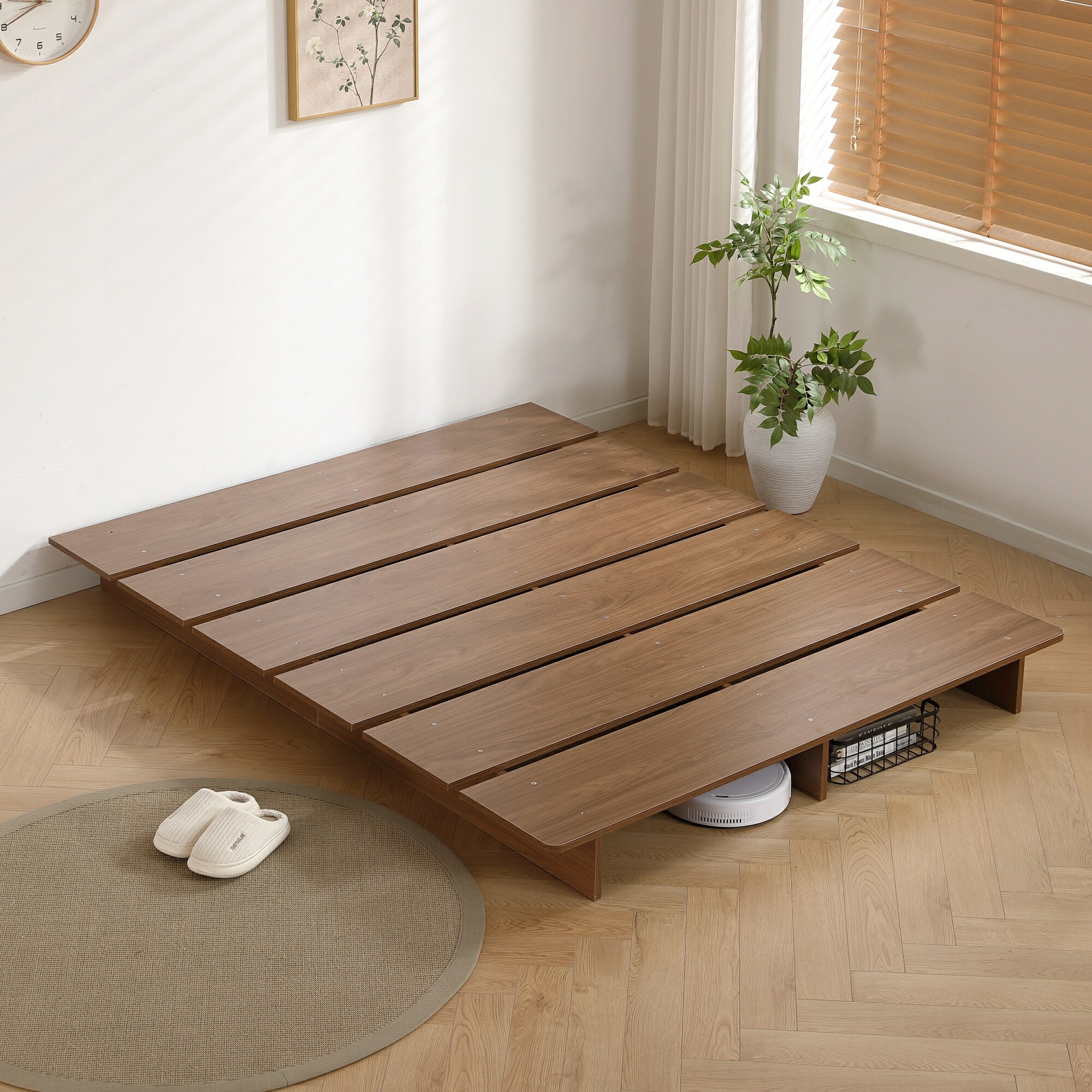 楽天市場】【幅100cm】ベッド ローベッド ステージベッド ベッド