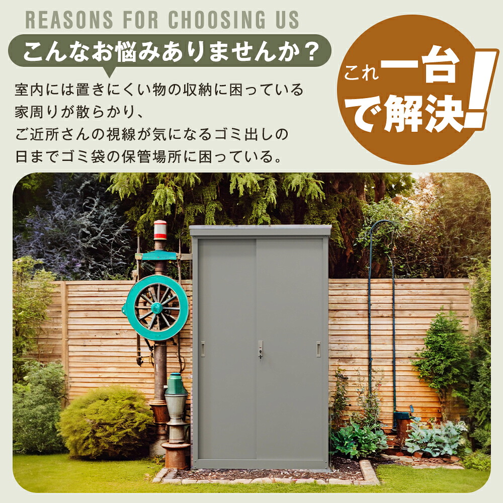 【タイプC ブラック】戸外収納庫 倉庫 大型物置 屋外 防水/耐侯 収納可能 ガーデン/庭/田畑/農場 頑丈 大容量
