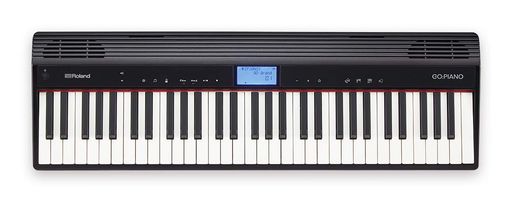 RolandローランドGO:PIANOエントリー鍵盤GO-61P携帯型陰電子洋琴61鍵盤楽器Bluetooth相応うパウダーコンパクト受話器相応うAC/蓄電池で駆動動力能力のある黒いこと黒