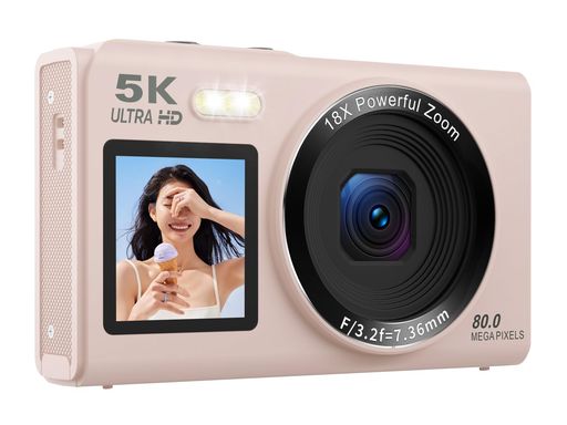 楽天市場】AiMike 5K デジカメ スマホに送れる デジタルカメラ WIFI