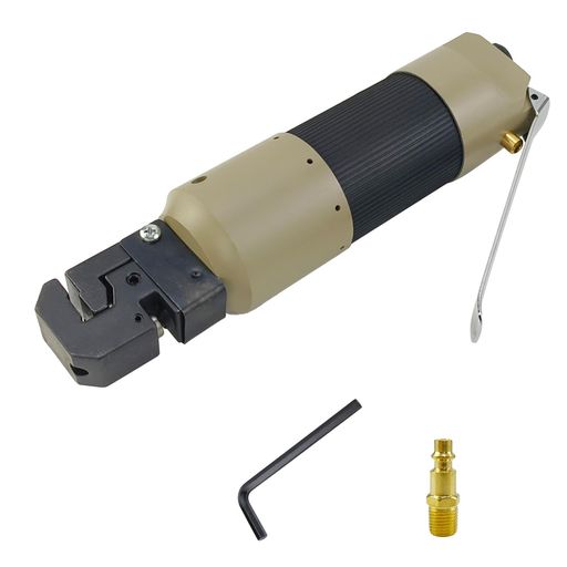 AeKeatDaエアホールパンチ&フランジツール90PSI2-in-1フランジ加工自動車修理用エアパネルフランジパンチツール3/16インチ空気圧式ホールパンチャーフランジツール