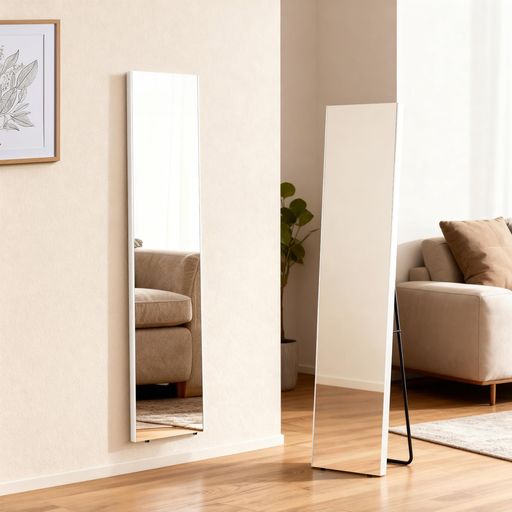 楽天市場】BRIVUE割れない鏡1枚3役姿見壁掛け立て掛けスタンドミラー