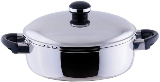 宮崎製作所 オブジェ 両手鍋 浅型 28cm テーブルポット 日本製 5年保証 IH対応 軽量 OJ-19|Serene Beauty 店