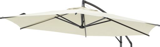 タカショー日よけEGプッシュハンギングパラソル2.5mオフホワイト替布のみ【SHR-H05WK】ガーデンパラソル紫外線カット撥水加工