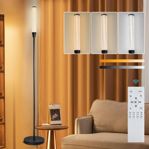 LoiogohotフロアライトLED間接照明スタンド無段階調光調色フロアランプ北欧フロアスタンドLED電球省エネ組立簡単ライトスタンドインテリアランプ照明スタンド適用リビング寝室部屋和室用…