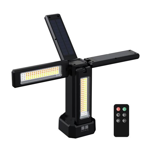 写真用照明LEDやり方灯8000ルーメン超高明快さUSB申し受ける式ソーラー申し受ける4つ点灯流行り物3色うつり変わり昼光色温白いこと白熱電球色磁気腹積もり三脚架付き添い人広角270度IP65雨合羽屋内室外アウトドア集魚灯室外点火装置難民キャンプ防災防犯灯パーキング…