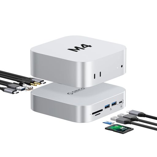 ORICOMiniLinkMacminiM4こしき(10GbpsUSB3.2界面、2.5Gイーサネットポート、SD3.0/TF3.0指導者、3.5粍受話器手玉\u0026マイクロホン手玉付き添い人)M48PR