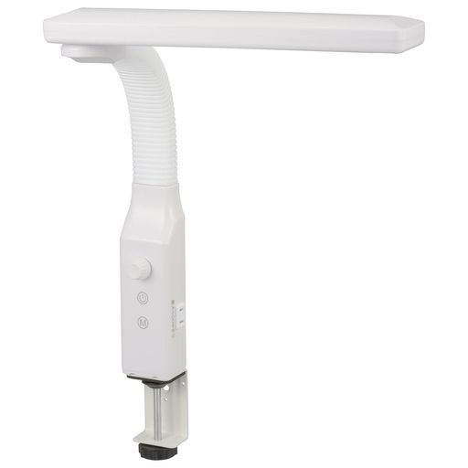 オーム電機LEDクランプライト調光・調色デスクライトデスクランプクランプ固定AS-LE94BG-W106-3897OHM