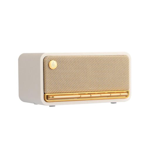 「VGP2023勝ちえる」Edifier MP230 金棒引き 無線電話 Bluetooth 携帯型 MDF木製 小型 卓上型金棒引き 申し受ける式 Type-C/TF歌留多/AUX相応う 9第四次元快い音生まれ変わり レトロ 古典派音楽 差し上げ物 白