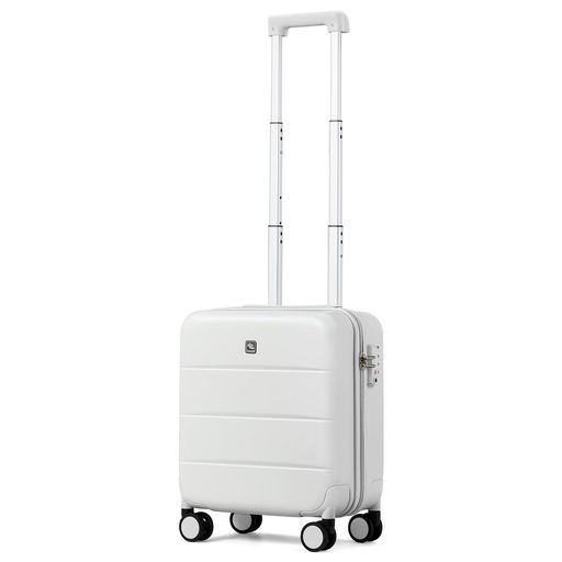 [Hanke]旅行バッグ機内持ち込み手荷物持ちはこび容れもの腰掛け下に打っ遣らかすでき捉え所のない手合いTSA公許軽さキャリバック(SS大きさ/白いこと)