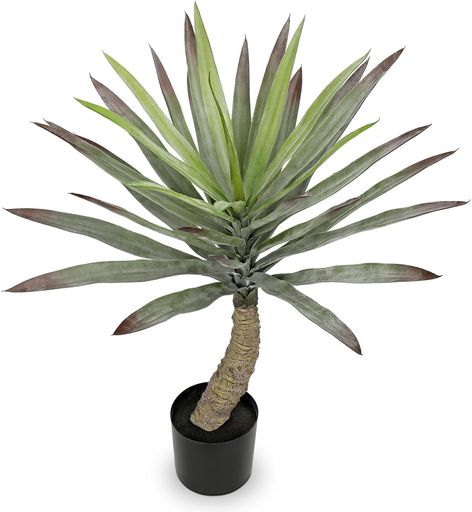 VillaComoフェイクグリーンインテリアグリーン人工観葉植物大型70CMユッカアガベ組立式お手入れやすい水やり不要害虫駆除不要新築祝い開店祝い新年クリスマスオフィス店卓上おしゃれ