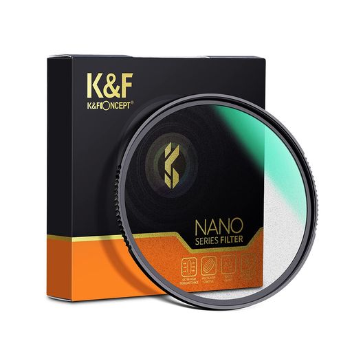 K&F Concept NANO-X ブラックディフュージョン 1/1 フィルター 82mm MRCナノコーティング 薄枠設計 KF-82BD1/1｜Serene Beauty 店