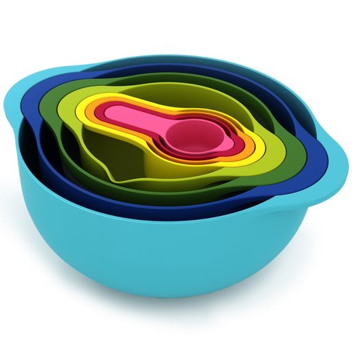 Joseph Joseph NEST8 8点仕掛ける【どんぶり鉢大・小・水切りかご・ふるい・測り御匙4大きさ】 92325
