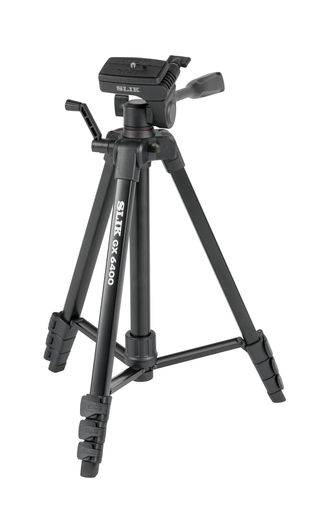 スリックSLIKアルミ三脚GX64004段伸縮タイプ全高154cmレバーロック式3ウェイ雲台クイックシュー式一眼レフ/ミラーレス/アクションカメラ/ビデオカメラ対応216835