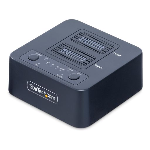 StarTech.com M.2 NVMe SSD照明ランプ/1対1/独立独行型 転写物機/最大限度90GBpm/USB 3.2 Type-A Type-C繋ぎ合わせる相応う(20Gbps)/デュアルベイ クローン デュプリケーター M2-HDD-DUPLICATOR-N1