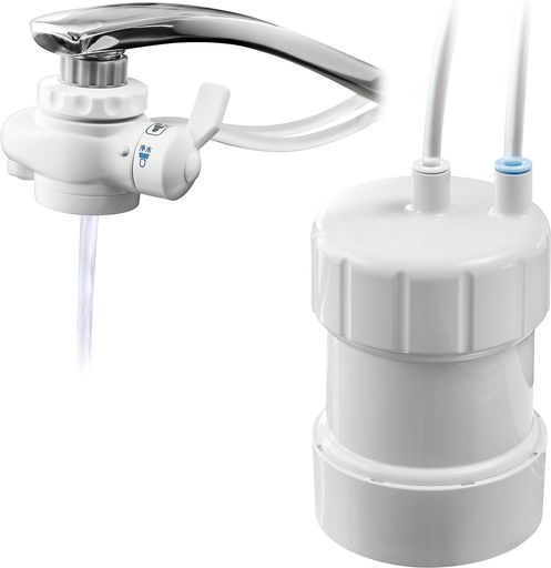 浄水器GOQURIA白いこと2年歳薬莢取り替えっこ不必要日本製20物取りくずすPFAS(PFOS/PFOA)取りくずすキッツマイクロフィルター