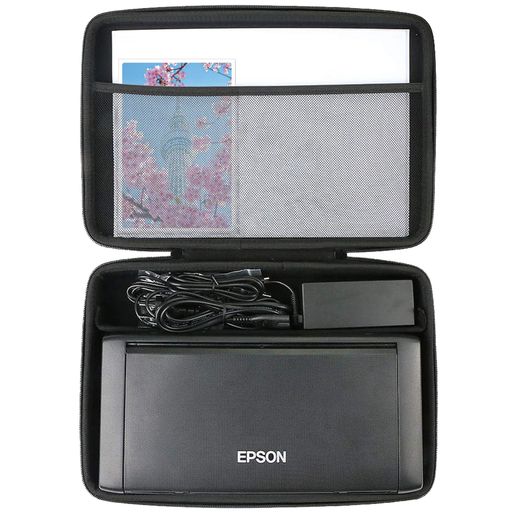 (ケースのみ)エプソンEPSONプリンターA4モバイルカラーインクジェットPX-S06B専用収納ケースブラック‐co2CREA