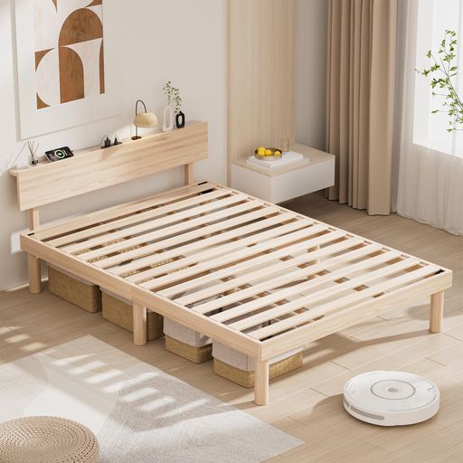 楽天市場】Rakuismeベッドフレームシングルベッド宮棚2口コンセント