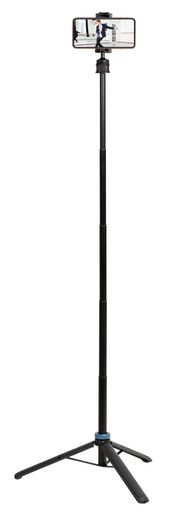 スリックSLIKスマホ三脚モバイルリンクマルチポッドトーラーRカメラ対応全高1110mmスリムデザインスマホホルダー一体型Bluetoothリモコン付属FANGMTR2246498ブラック 5,243円