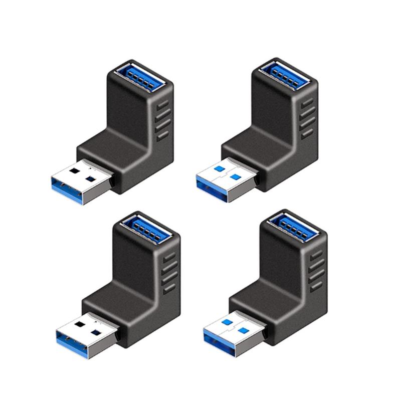 【楽天市場】USB コネクタ 直角 アダプタ USB 3.0 アダプタ 90度 L型 Type A (タイプa オス～タイプa メス) 方向 ...