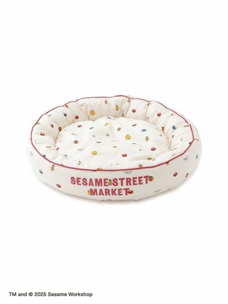 【DOG】フェイス柄ベッド SESAME STREET MARKET セサミストリートマーケット ペット用品 ペット用ベッド・マット・クッション【送料無料】[ Fashion]