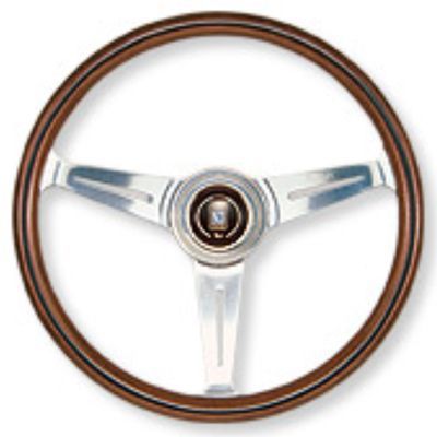 ナルディ ステアリング CLASSIC 白木/ポリッシュ輻（38φ） N140 (構成要素領域除く)