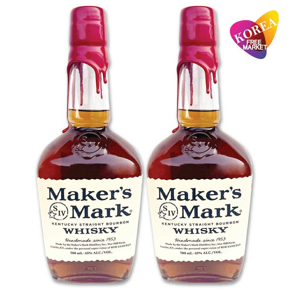 楽天市場】[正規品] メーカーズマーク 700ml 45度 6本 箱売り 1BOX