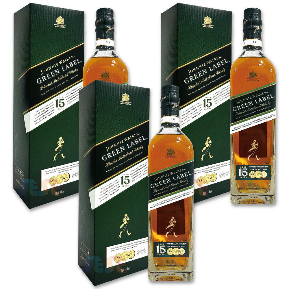 John Walker 15年 スコッチウイスキー 750ml Johnnie Walker Green Label Scotch Whisky | Johnnie Walker JP