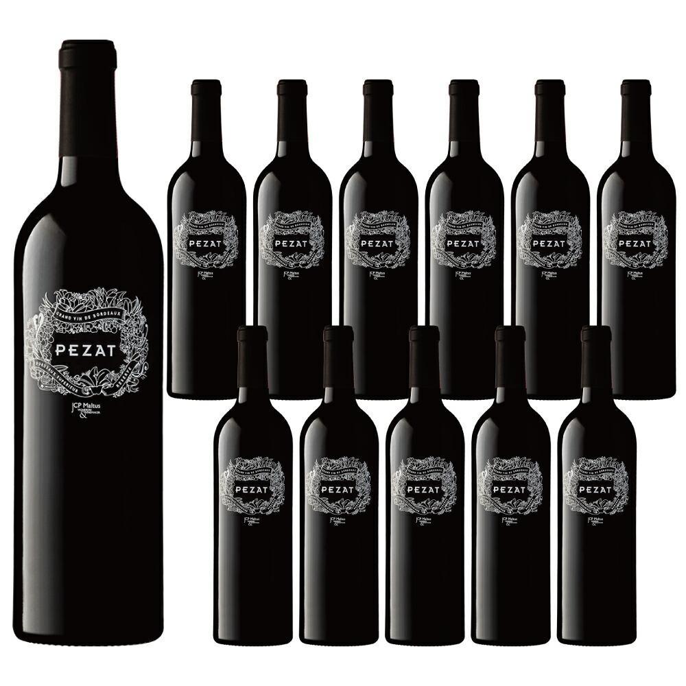 ペザ ルージュ 750ml 12本セット 1BOX 箱売り / フランス AOC ボルドー・シュペリュール 赤ワイン フルボディ