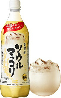 市場 送料無料 1000ml 韓国マッコリ 韓国のお酒 1box 12本 マッカリ にっごり ソウルマッコリ 1l どぶろく マッコリ サントリー