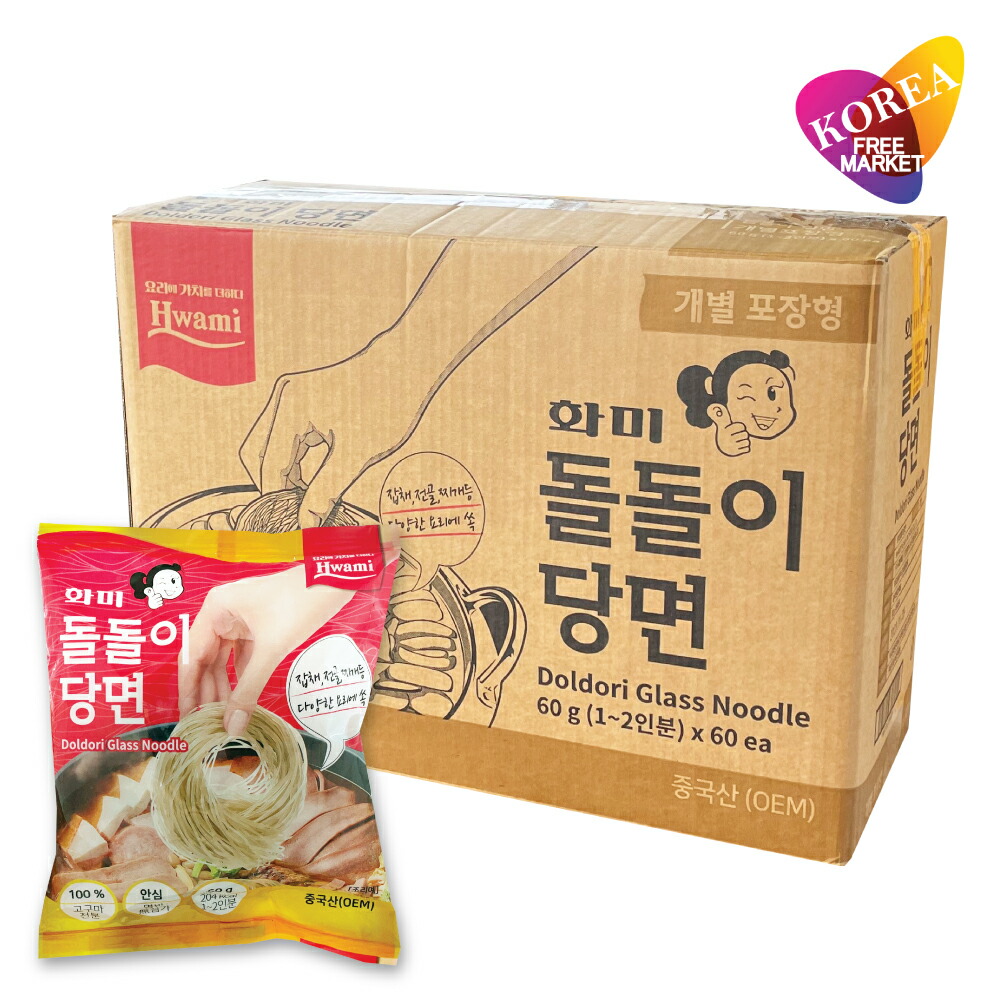 ファミ ドルドリ春雨60g 60袋 箱売り 1BOX 韓国食品 / 韓国食材 / 韓国料理 / はるさめ / チャプチェ / 焼肉 / 麺 / 鍋料理